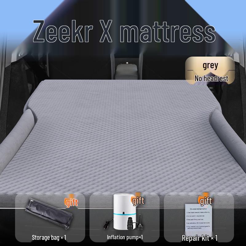 Zeekr X Car Bed: Inflatable Rear Seat Sleeping Pad & Air Cushion, Compatible with 25 Models.