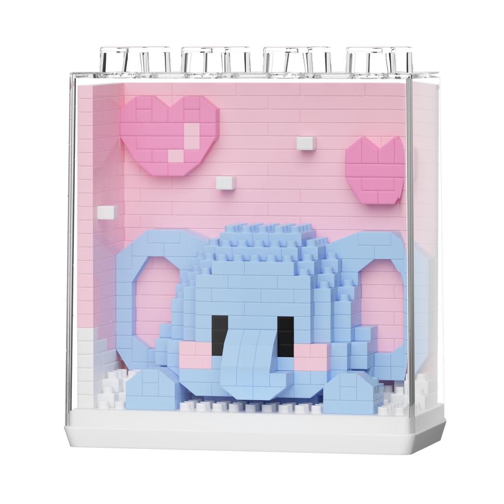 Non-Toxic Cute Animal Micro Panda Model Building Block Kids Mini Pets With Display Box City Cartoon Animal Diamond Bricks Toys