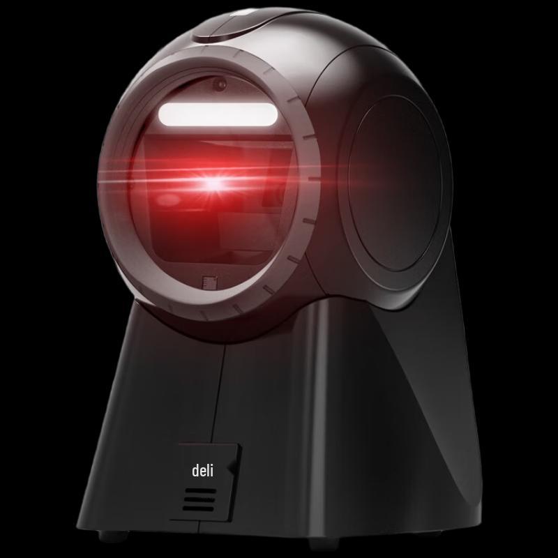 Deli 14965 2D Wired Platform Barcode Scanner