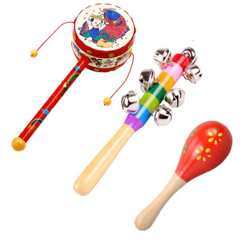 Baby Hand Rattle Toy Rattle Puzzle Early Education 3-6-12 Baby 0 1 Year Old Infant Newborn Boy And Girl