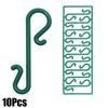 10-100PCS Christmas Ornament Metal Hook Xmas Tree Balls Pendant Hanging S-Shaped Hooks Xmas New Year Party Home Decor Supplies
