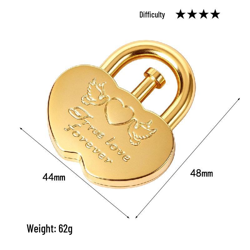 Intelligence Puzzle Zinc Alloy Disentanglement Rings - Unlock Nine Linked Rings Kongming Luban Lock Educational Toy