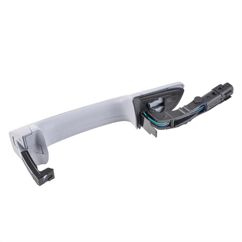 M63K-Car Outside Door Handle W/Key Button For Porsche Cayenne 3.0L 3.6L 4.8L 2011-2018