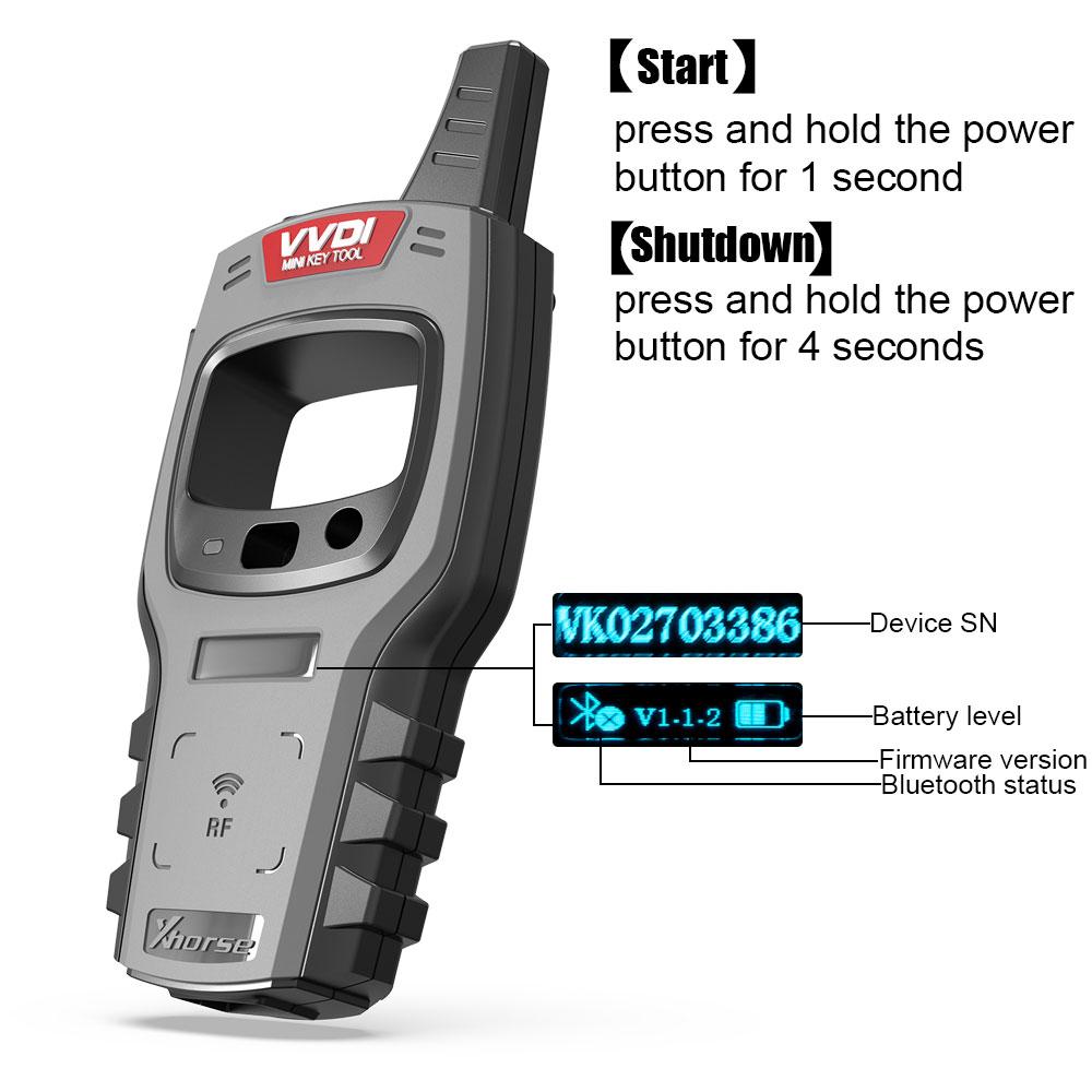 Global Version Xhorse VVDI Mini Key Tool Remote Key Programmer
