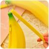 Novelty Silicone Portable Yellow Banana Coin Purse Multifunctional Pencil Case Wallet Key Bag Pouch