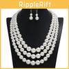 Elegant Pearl Pendant Chain For Women Suitable For Fall Winter Wear