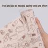 Ultra-Fine Fiber Tearable Cleaning Cloths - Wet & Dry, Thickened Weekly Disposable Wipes for Kitchen Use