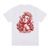 Men's and Women's Fun T-shirt Retro Fashion Aesthetic T-shirt 100% Cotton Loose Casual T-shirt