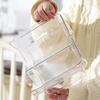 Transparent Water Cup Storage Rack Tabletop Wine Beverage Bottle Rack Holder Multi-layer Stackable Refrigerators Drink Organizer