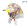 French Retro Headscarf Hat Sweet Loli Baseball Cap Versatile Sun Hat  Outdoor Seaside Vacation