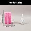 Christmas Dwarf Figurine Silicone Molds for Epoxy Resin Candle Making Home Decoration Cement Gypsum Silicone Molds
