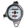 Motorcycle Universal 12V LCD Speedometer Odometer Gauge Dual Purpose With LED Signal Light Backlight Indicator-A87Q
