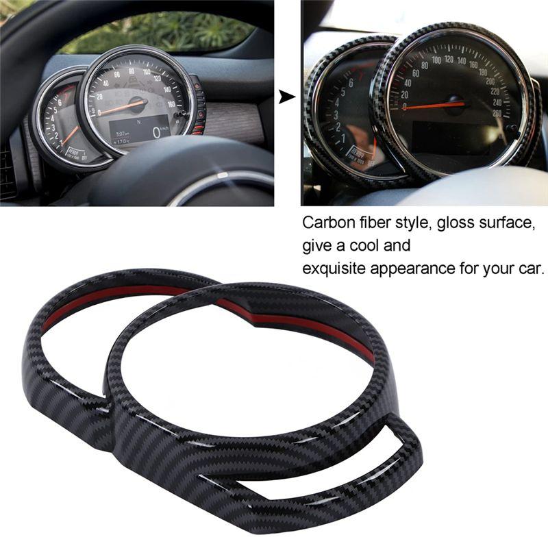 M-Modern-Carbon Fiber Style Dashboard Panel Frame Cover Trim Dash Board Panel Trim For MINI Cooper Hatchback F54 F55 F56 F57