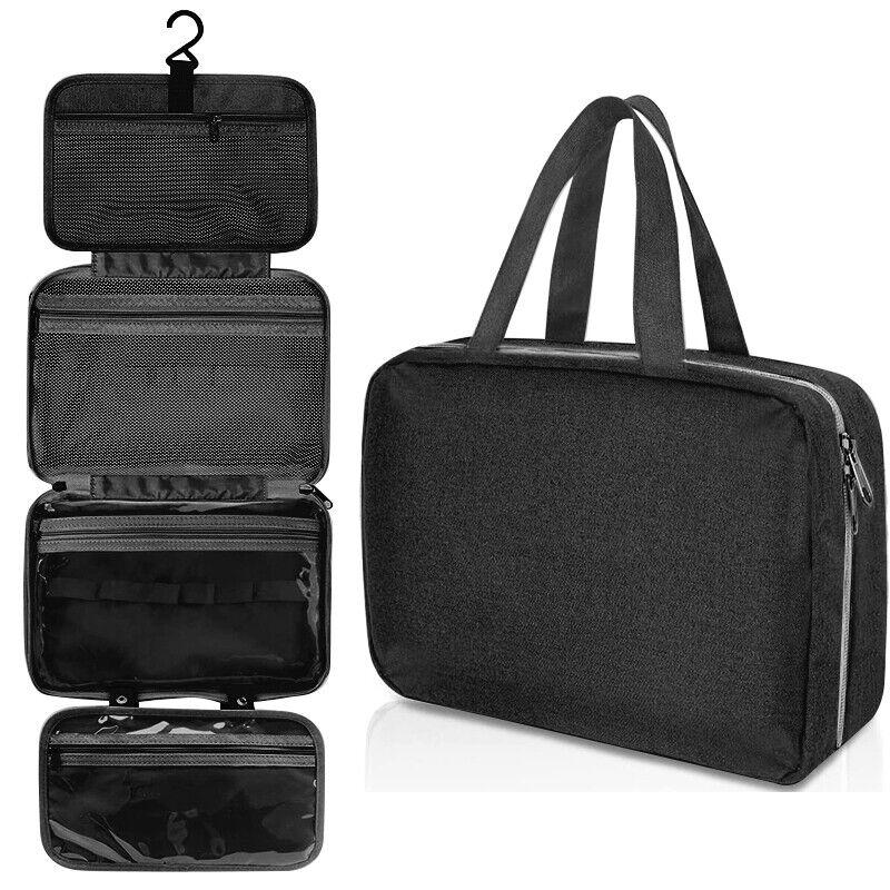 Large Hanging Hook Toiletry Bag Travel Folding Waterproof Handbag Makeup Cosmetic Razor Storage Organizer Case Bathroom Supplies
