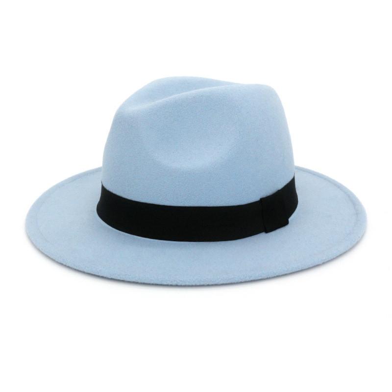 Stylish Jazz Hat For Men And Women With Wide Brim And Breathable Warmth For Summer Outdoor Events