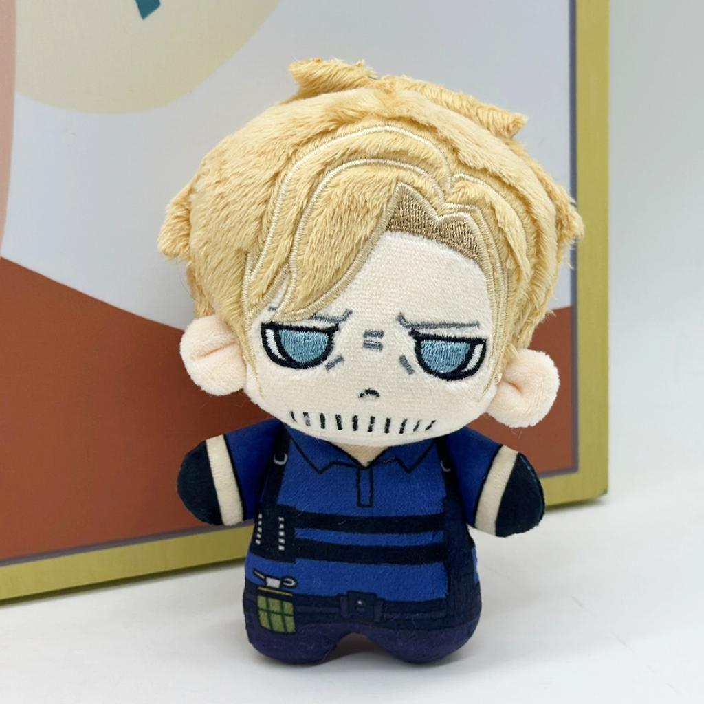 Leon S. Kennedy Plush Toy Resident Evil 9 Re9 Soft Stuffed Animal Keychain Doll Collectible Birthday Xmas Gift For Fans Kids