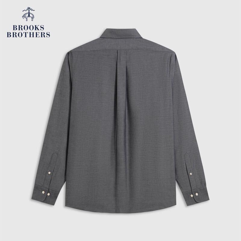 

Brooks Brothers Men s Pure Cotton Button-Down Embroidered Logo Shirt L
