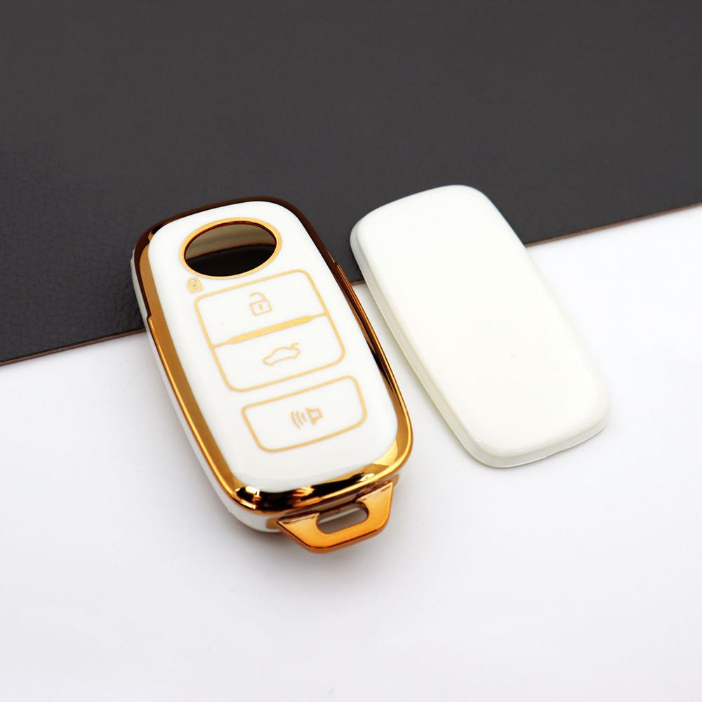 For Perodua MYVI / All-New Axia / Ativa / Alza 2022-2023 TPU Remote Car Key Cover Full Protection Keyless 2 3 4 Buttons