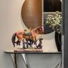 Statua Ornamento Cavallo in Resina Moderna Creativa, Scultura Animale Simulazione, Decorazione per la Casa per Soggiorno Ufficio, Regalo per Laurea Vacanze per Amici