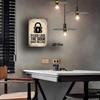 Vintage 8x12\ Lock Door Reminder Metal Sign, Retro Farmhouse Wall Art for Kitchen, Café, Bar & Garage.