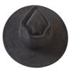 Popular European and American style suede big-brimmed top hat, men's and women's classic fashion western cowboy hat