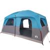 Family Tent for 8 Persons Blue Waterproof