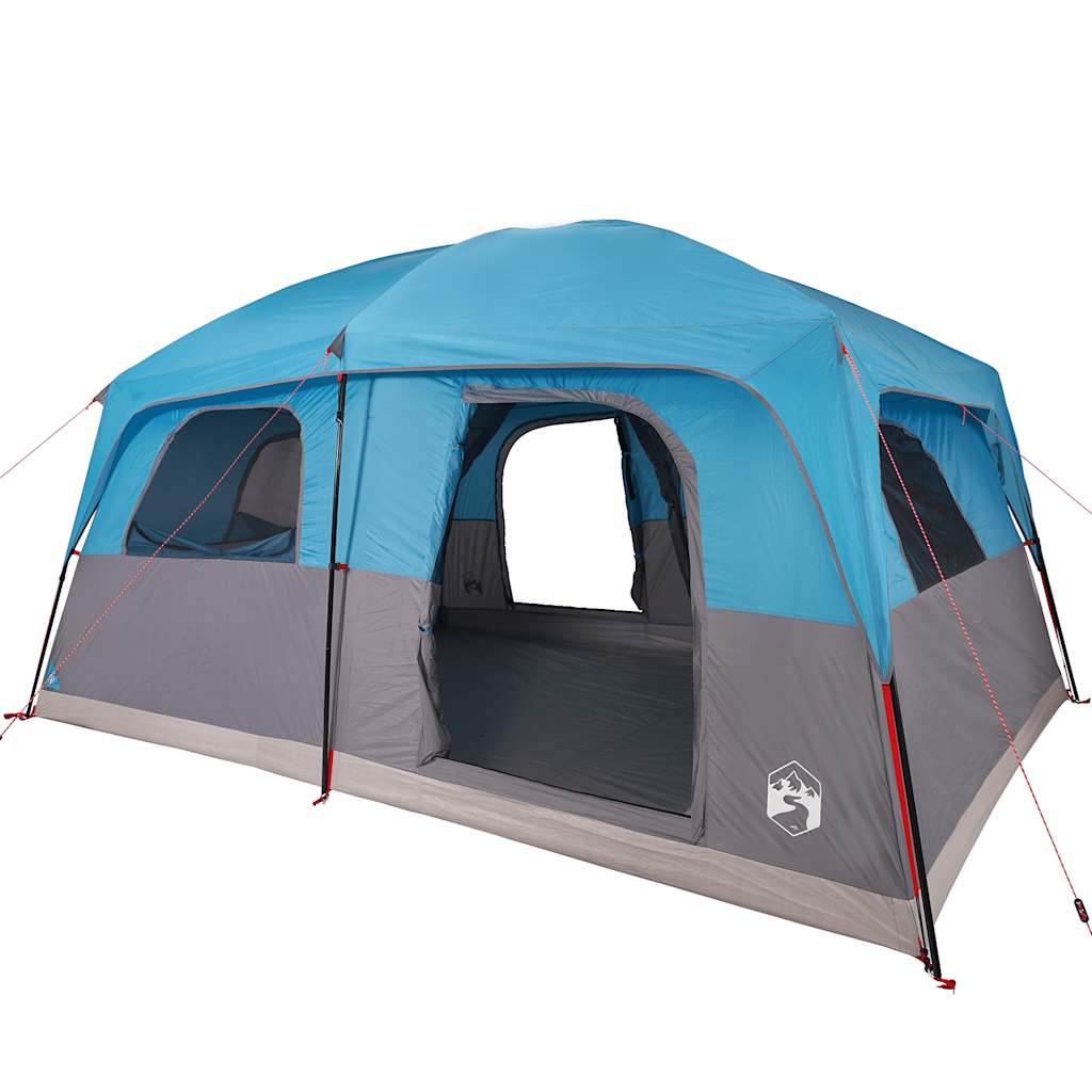 Family Tent for 8 Persons Blue Waterproof