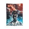 Football Legend CR7 Blanket Cover Velvet Super Warm Throw Blankets for Airplane Travel Bedroom Quilt