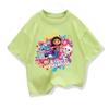 Summer Tee Girls Short Sleeve Tops Kawaii Gabbys Dollhouse T-shirt for Baby Girls Gabby Cats T Shirts Kids  Children Clothing