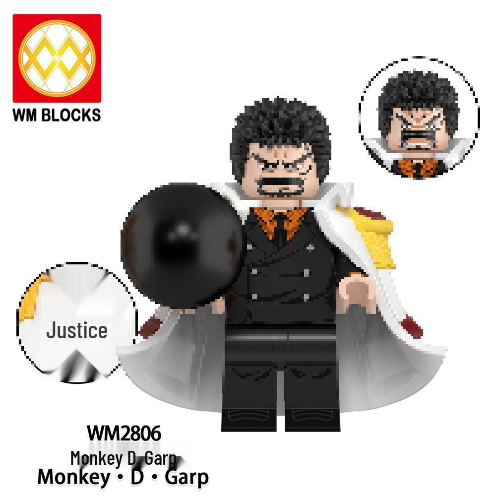 Exclusive WM6194 Anime Pirate Building Blocks Figure Toy