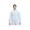 Stand Collar Comfortable Casual Sports Long Sleeve Jacket Women Jackets Blue FV6305-423