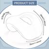 Face Down Pillow Nap Donut Pillow Memory Foam Compact for Ladies Teenagers Ergonomic Soft Breathable Support Headrest for Car