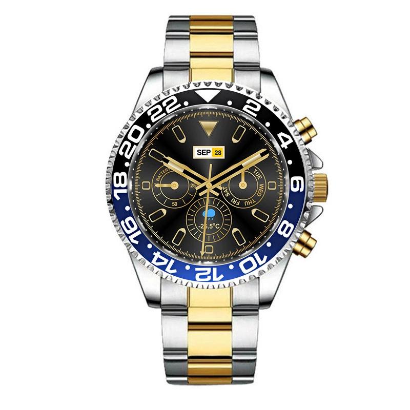 AW12 Smart Sports Watch with Bluetooth Calling - High-End Green Water Ghost Design