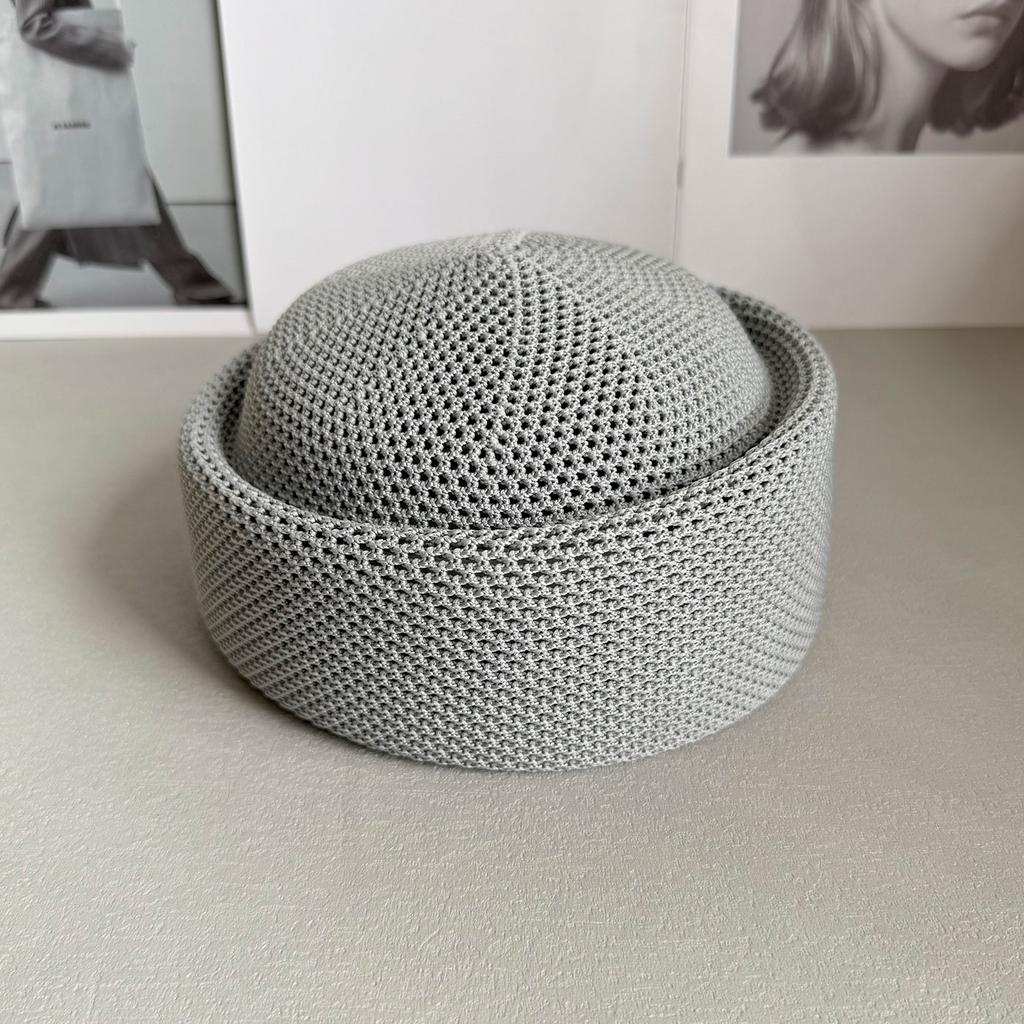 New Summer Mesh Outdoor Breathable Beret For Women Hard Black White Berets Caps Elegant Sun Hat Female Beret