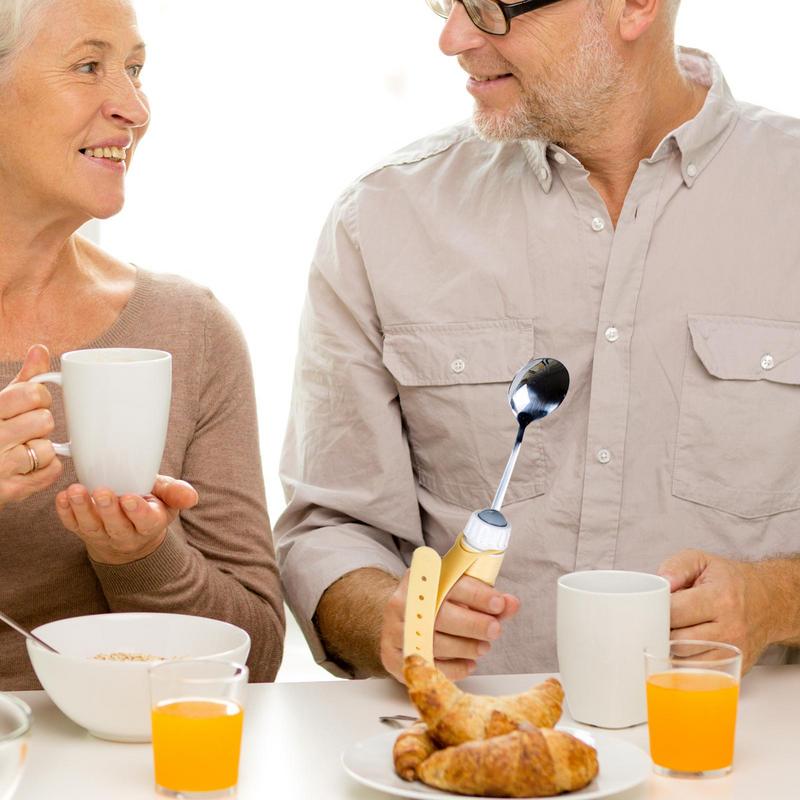 Adjustable Cutlery Elderly Anti-shake Spoon Fork Provide Secure Grip For Weak Hands Enhance Dining Experience Kitchen Supplies