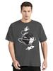 Astronaut Spaceship Lunar Surface Print Tshirt Fashion Summer Unisexs Clothes Oversized Tshirt Hip Hop Tshirt Casual Oneck Tees