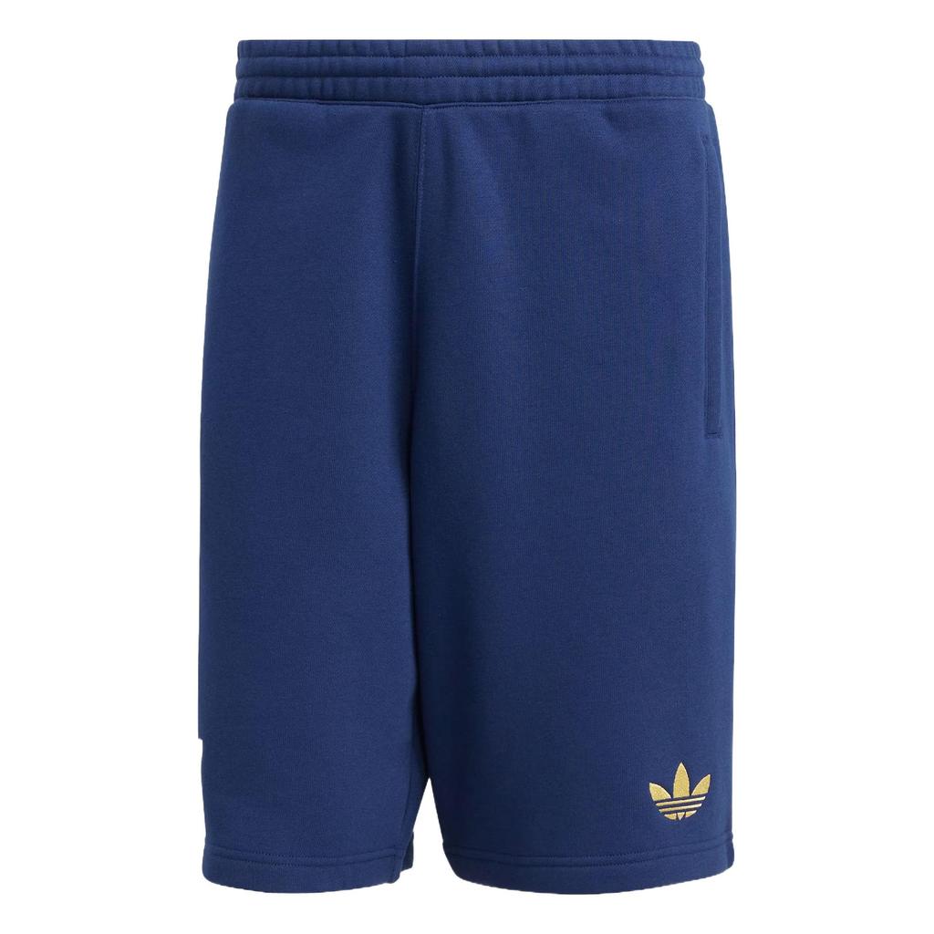 Adidas Originals Real Madrid Vrct Shorts Comfortable Fashionable Simple Solid Color Sports Shorts Men Shorts Navy-Blue JF2588