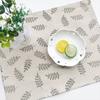 Placemat Eco-friendly Napkins Design Fabric Rectangle Table Mat Supplies for Kitchen
