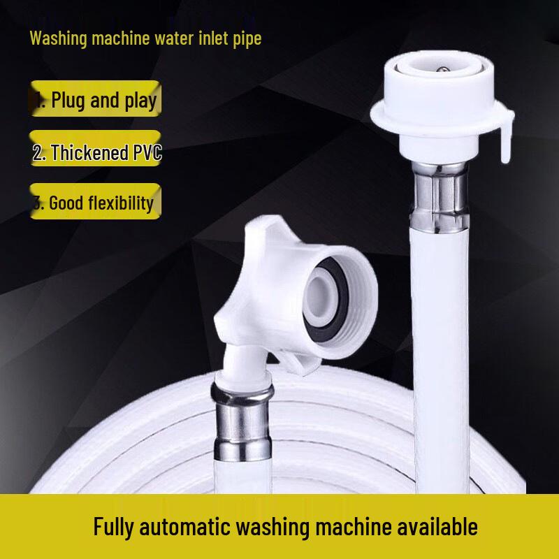 Universal Washing Machine Inlet Hose & Connector