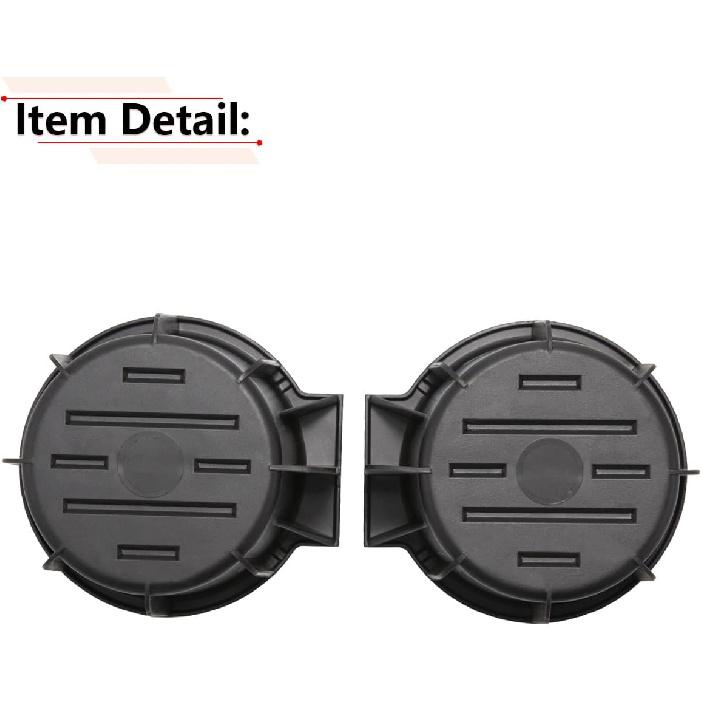 RLB-HILON Cup Holder Ert Compatible With Ford F150 With Flow Through Console 2009 2010 2011 2012 2013 2014 Year, For 9L3Z-1513562-CB, 2PCS