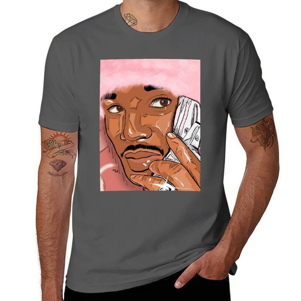 King of Harlem Cam TShirt Basic All Season Solid TShirt