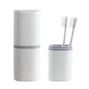 Travel Toothbrush Box Multifunctional Portable Toothbrush Holder Mouthwash Cup Storage Box Home Camping Outdoor Toothbrush Cup