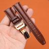 22mm 20mm Genuine Leather Alligator Texture Watch Band for IWC Portofino Men's Watch, Soft Comfortable Replacement Strap, Luxury
