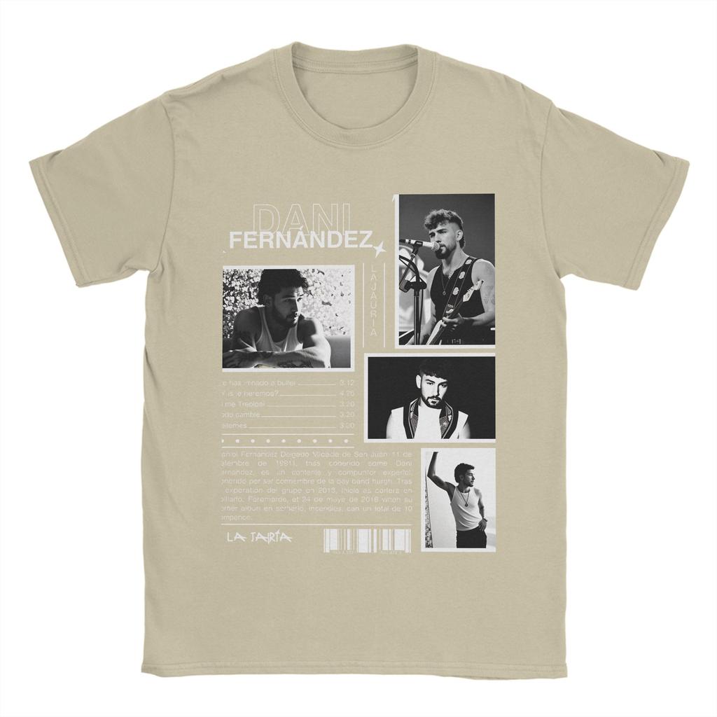Rapper Dani Fernandez Cotton T Shirt For Unisex Summer  YK Fun TShirts O Neck Harajuku Tee Shirt Plus Size Design Clothes