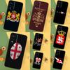 Georgia Flag For OPPO A96 A76 A16 A52 A72 A92 A98 A78 A58 A5 A9 A15 A17 A77 A53S A57S A94 A74 A54 Case