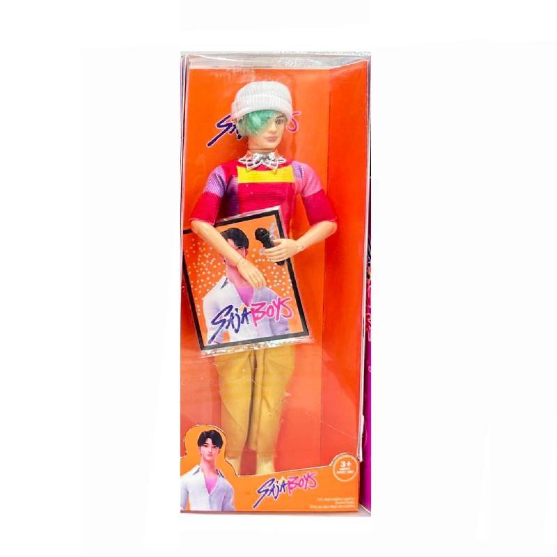 Kpop Demon Hunters Saja Boys Pvc Articulated Desk Figure For Collectors And Decor