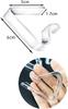 YFFSFDC Tablecloth Clips, Non-Slip, Anti-Slip, Clear, Fits 3.5-5.5cm Tablecloths [Pack of 4]