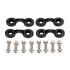 Kayak Anchor Trolley Kit Rope Cleat Pully Block Rigging Ring