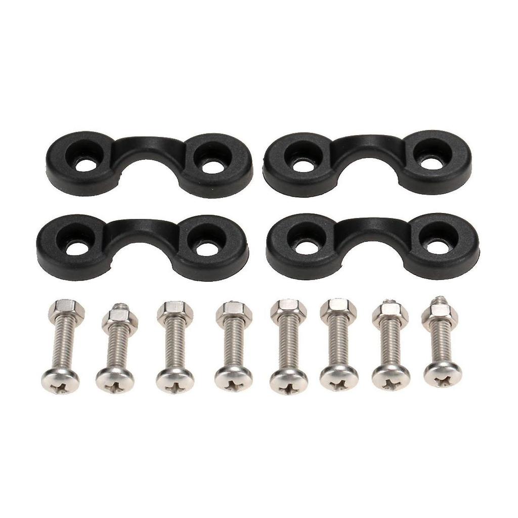 Kayak Anchor Trolley Kit Rope Cleat Pully Block Rigging Ring