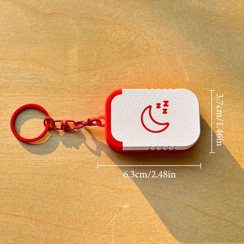Mini Earplugs Storage Box With Keychain Portable Ear Plug Holder Container For Jewelry Vitamins Earring Pill Small Items Case